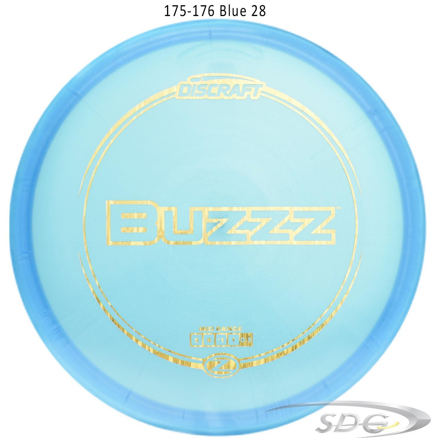 discraft-z-line-buzzz-disc-golf-mid-range 175-176 Blue 28