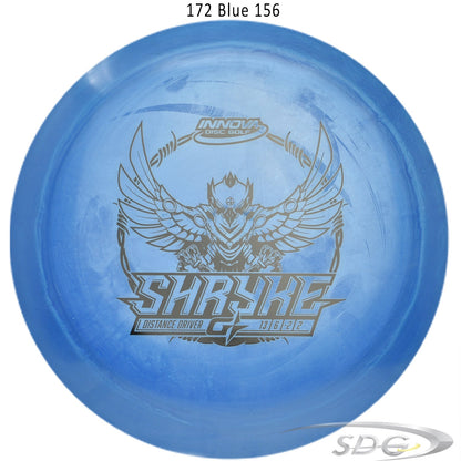 innova-gstar-shryke-disc-golf-distance-driver 172 Blue 156 