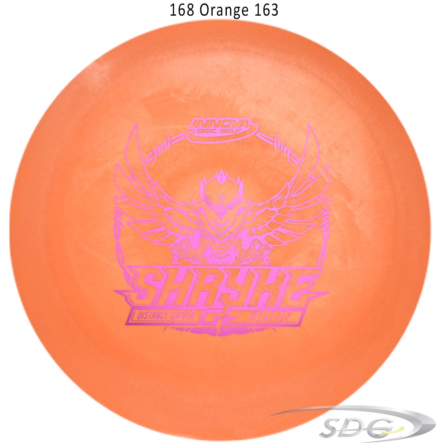 innova-gstar-shryke-disc-golf-distance-driver 168 Orange 163 