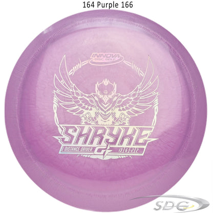 innova-gstar-shryke-disc-golf-distance-driver 164 Purple 166 