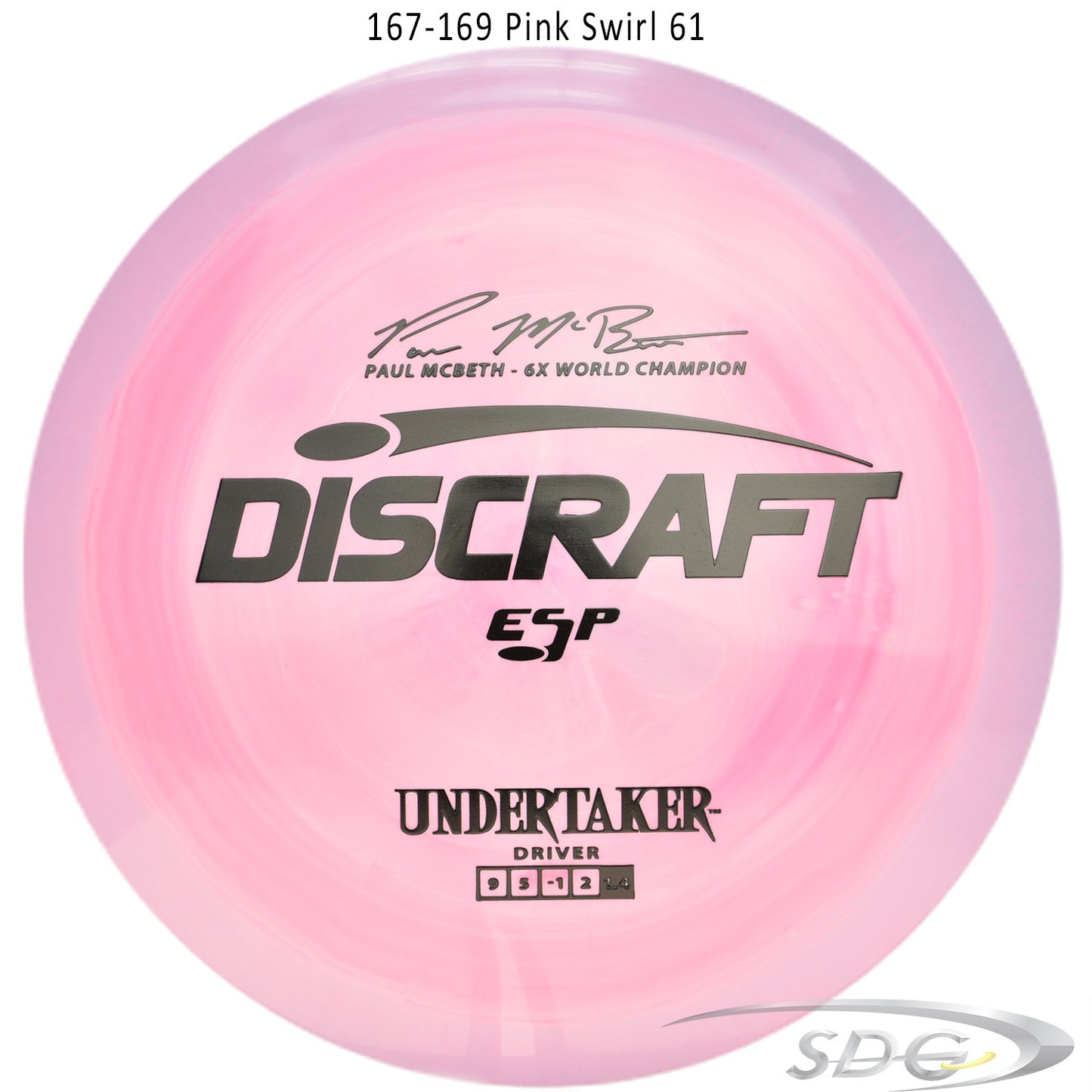 Discraft ESP Undertaker 6X Paul McBeth Signature Series Disc Golf Distance Driver*