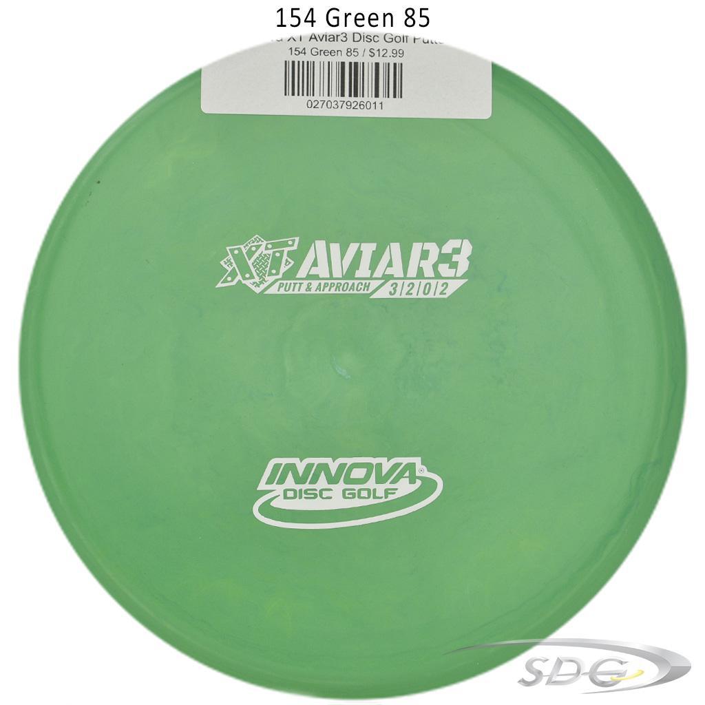 innova-xt-aviar3-disc-golf-putter 154 Green 85 