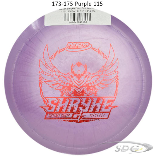innova-gstar-shryke-disc-golf-distance-driver 173-175 Purple 115 