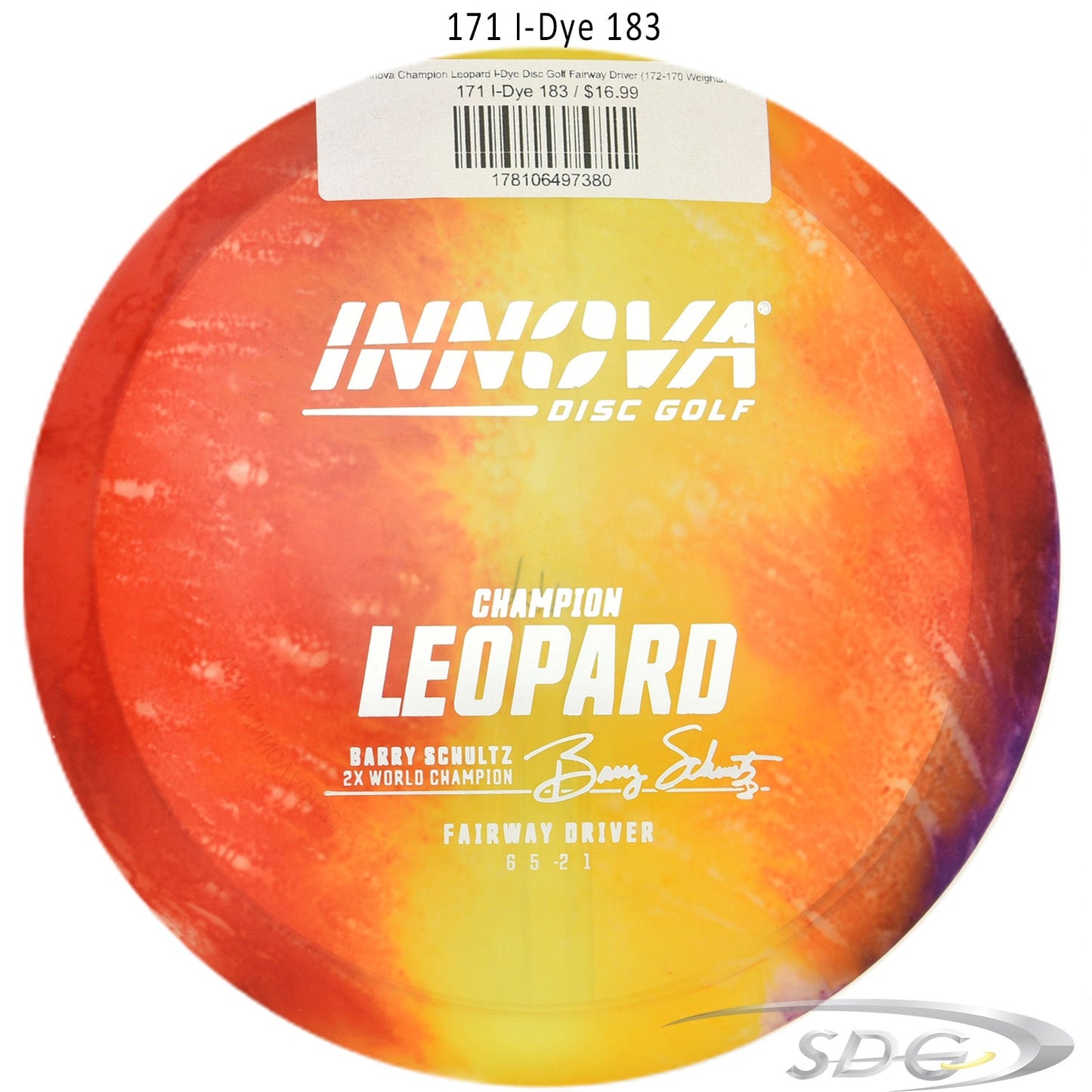 innova-champion-leopard-i-dye-disc-golf-fairway-driver 171 I-Dye 183 