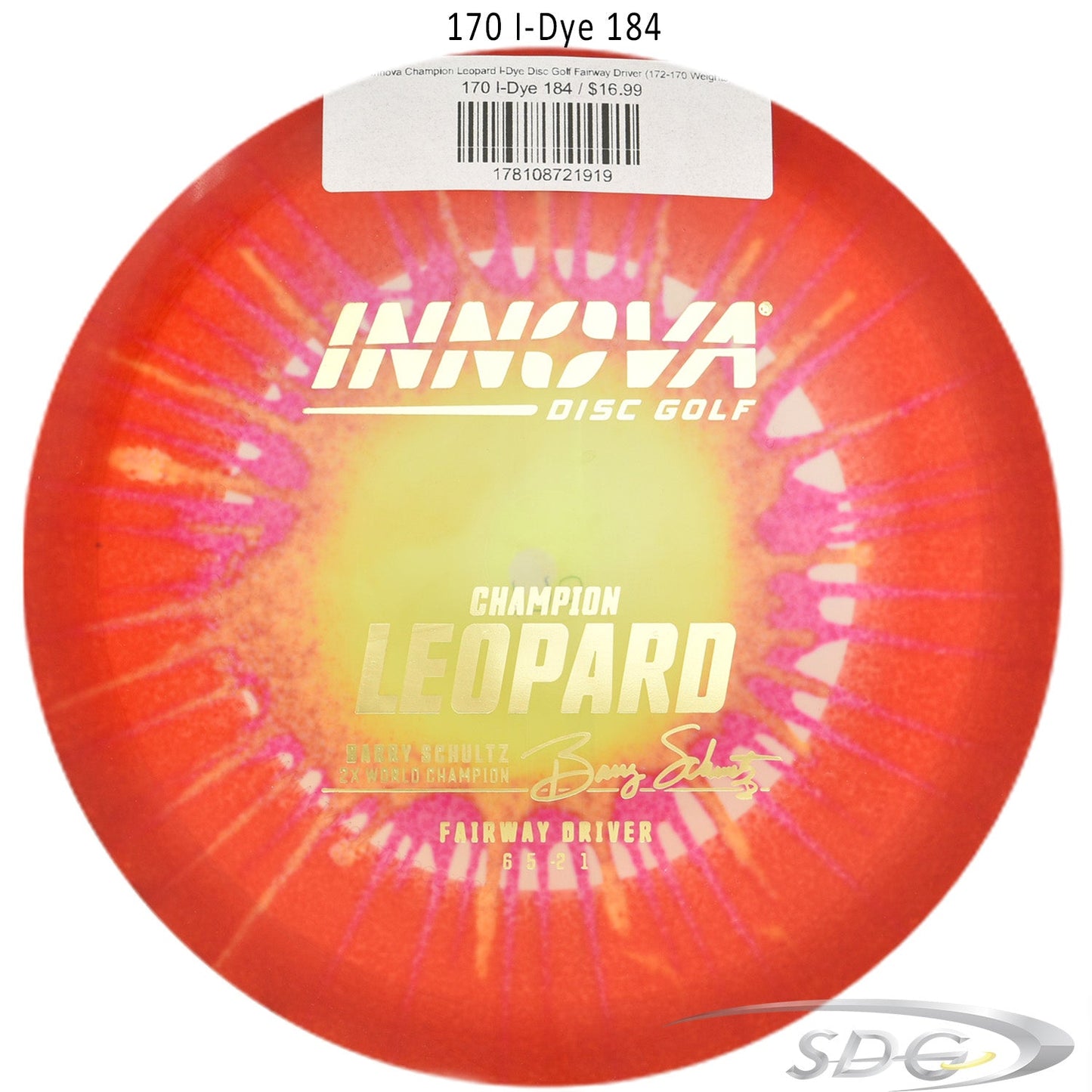 innova-champion-leopard-i-dye-disc-golf-fairway-driver 170 I-Dye 184 