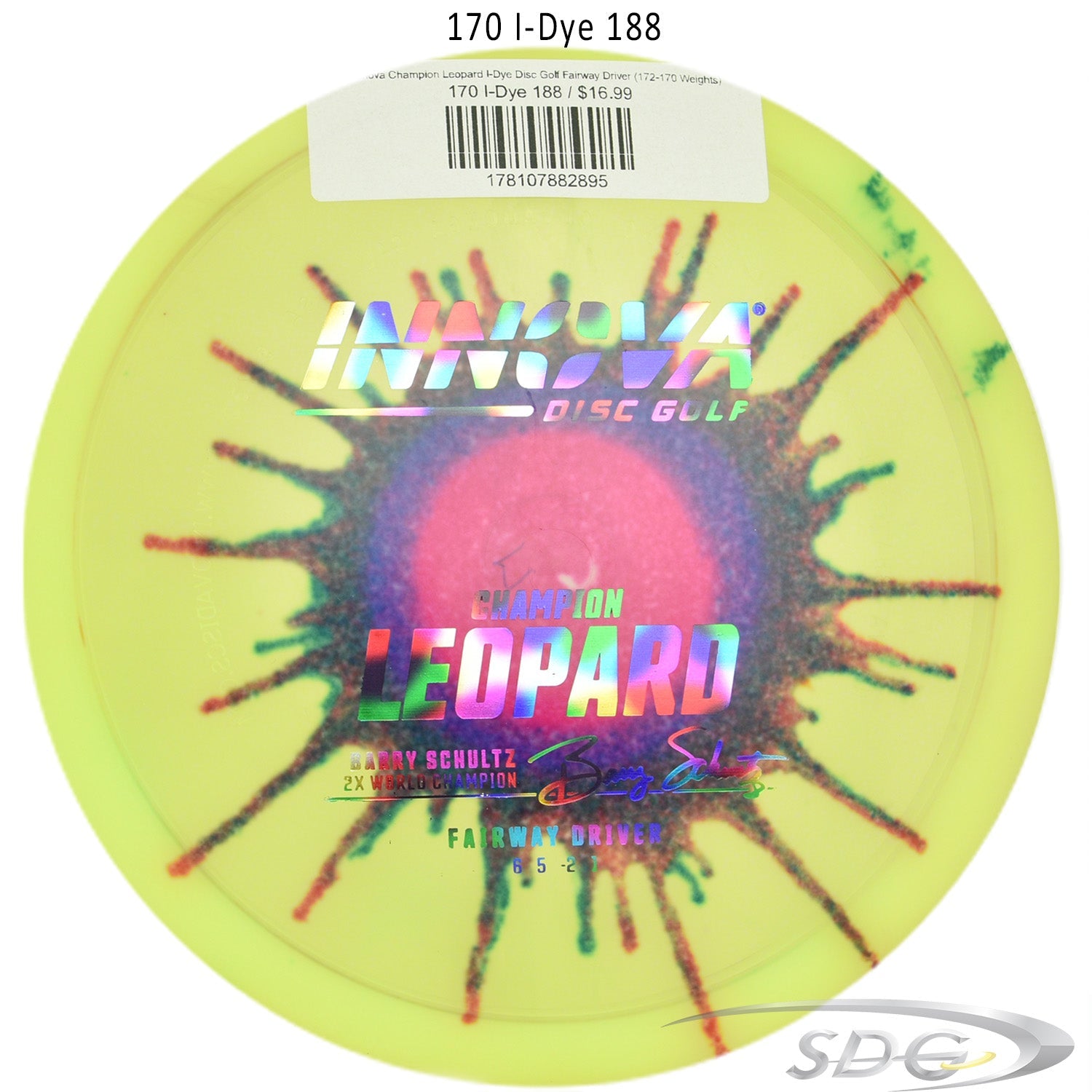 innova-champion-leopard-i-dye-disc-golf-fairway-driver 170 I-Dye 188 