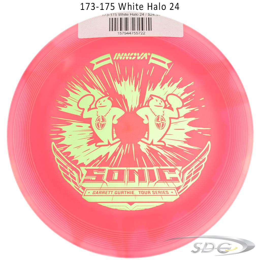 innova-halo-champion-sonic-glow-2023-garrett-gurthie-tour-series-disc-golf-putter 173-175 White Halo 24 