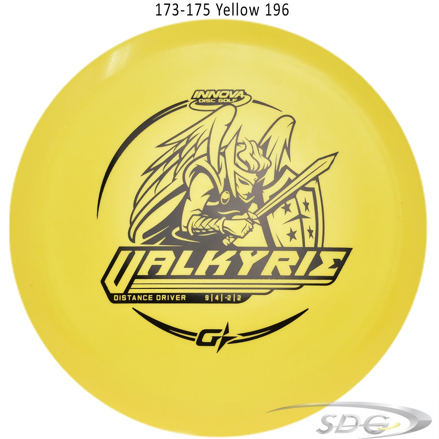 innova-gstar-valkyrie-disc-gold-distance-driver 173-175 Yellow 196 