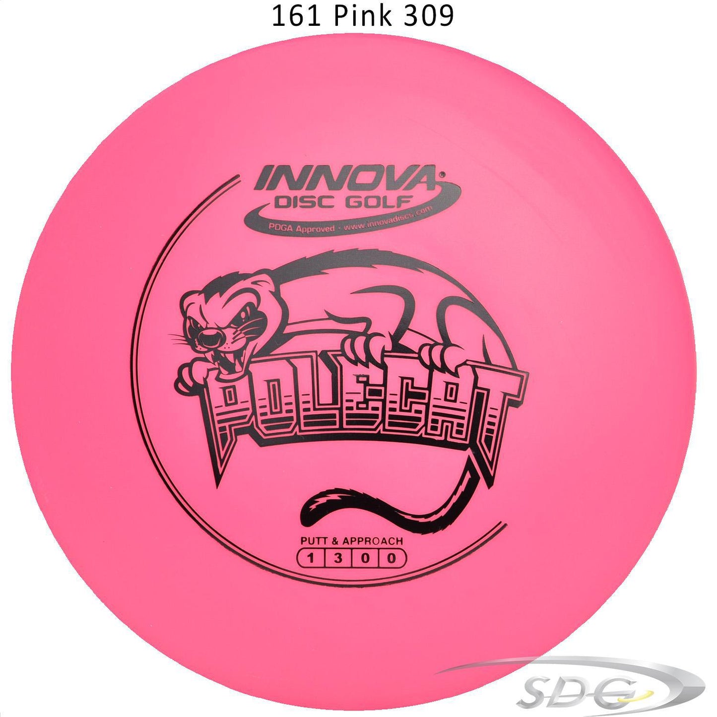 innova-dx-polecat-disc-golf-putter 165 Pink 307 