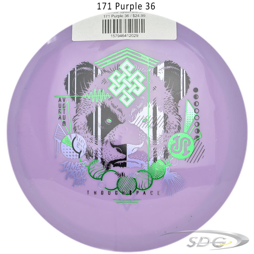 tsa-aura-votum-james-proctor-signature-series-disc-golf-fairway-driver 171 Purple 36 