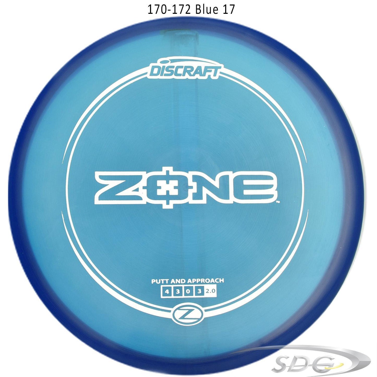 discraft-z-line-zone-disc-golf-putter 170-172 Blue 17