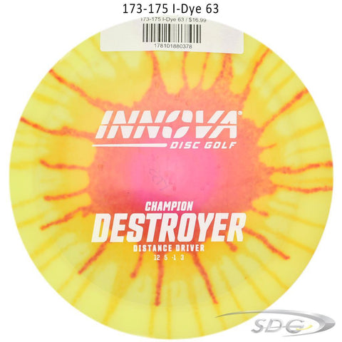 Innova Champion Destroyer I-Dye Disc Golf Distance Driver