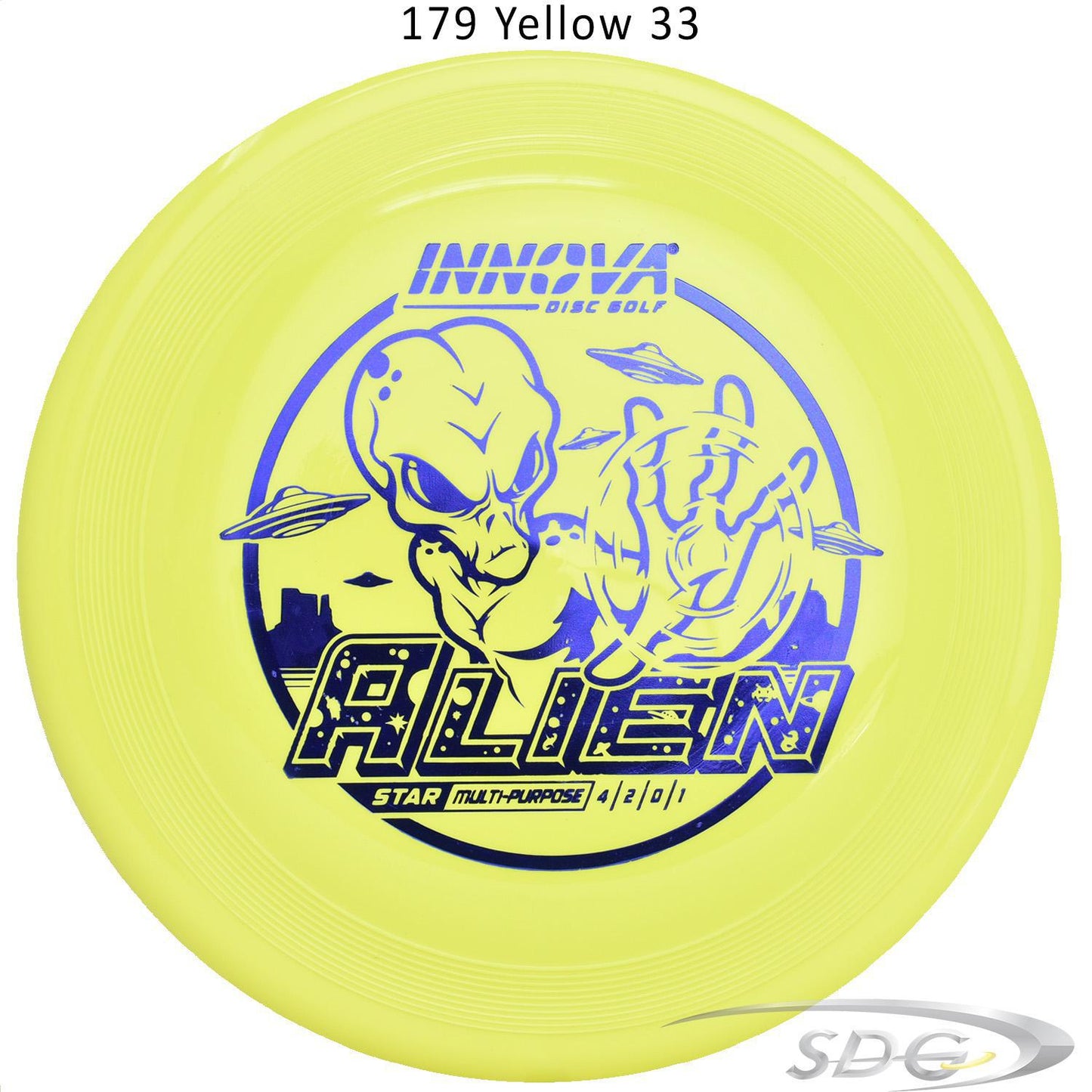 innova-star-alien-disc-golf-mid-range 179 Yellow 33 