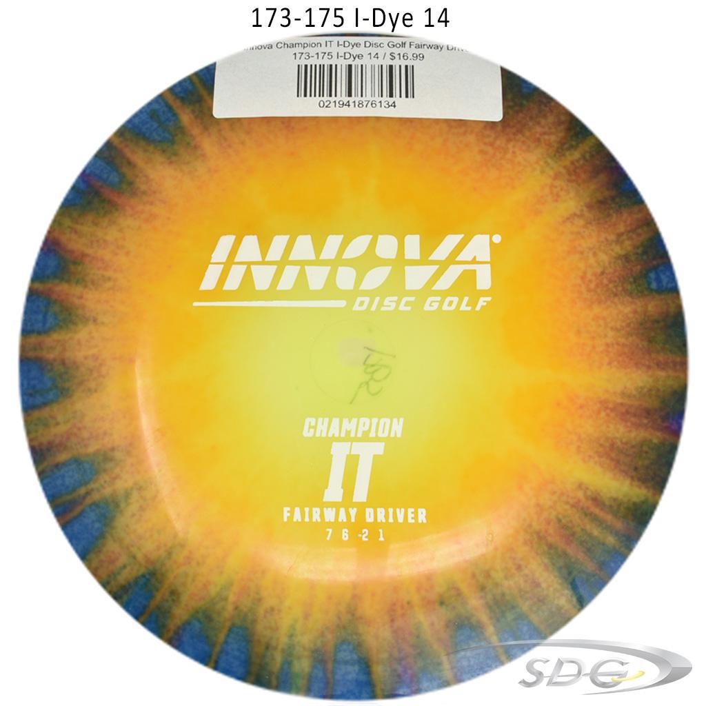 innova-champion-it-i-dye-disc-golf-fairway-driver 173-175 I-Dye 14 