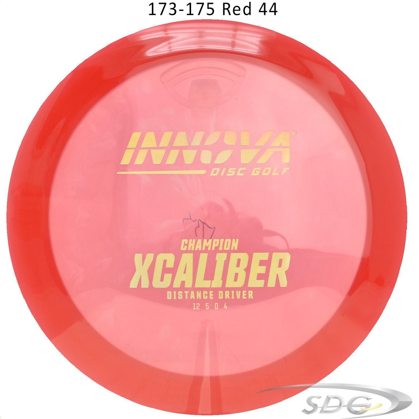 innova-champion-xcaliber-disc-golf-distance-driver 173-175 Red 44 