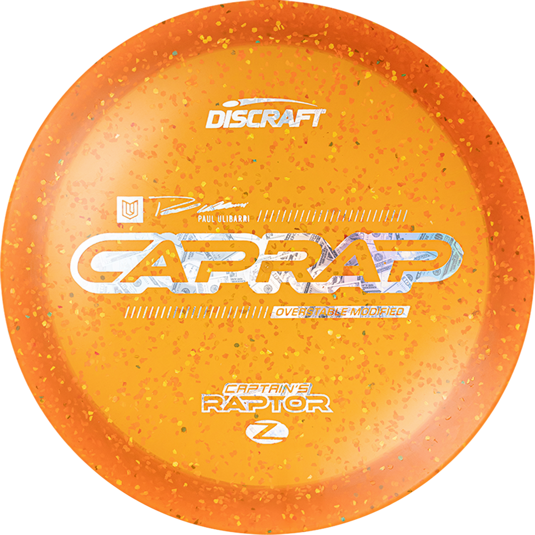 Discraft Z Confetti Captain's Raptor 2026 Paul Ulibarri