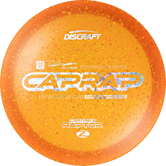 Discraft Z Confetti Captain's Raptor 2026 Paul Ulibarri
