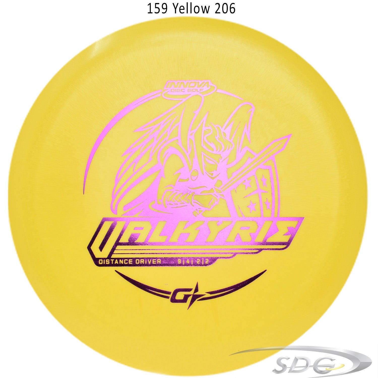 innova-gstar-valkyrie-disc-gold-distance-driver 159 Yellow 206 