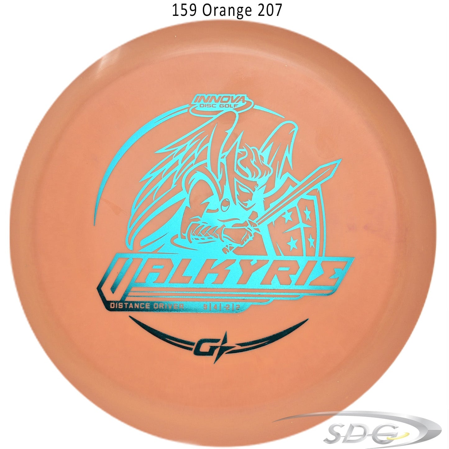 innova-gstar-valkyrie-disc-gold-distance-driver 159 Orange 207 