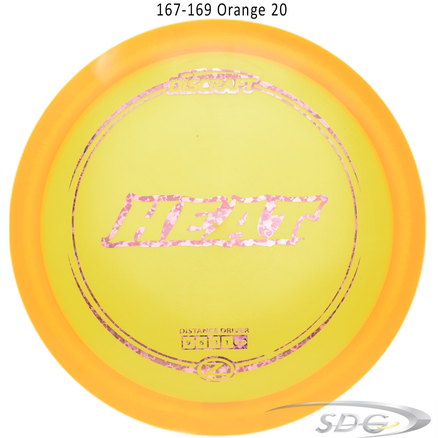 Discraft Z Line Heat Disc Golf Distance Driver