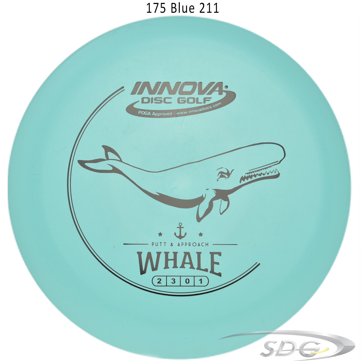 innova-dx-whale-disc-golf-putter 175 Blue 211 