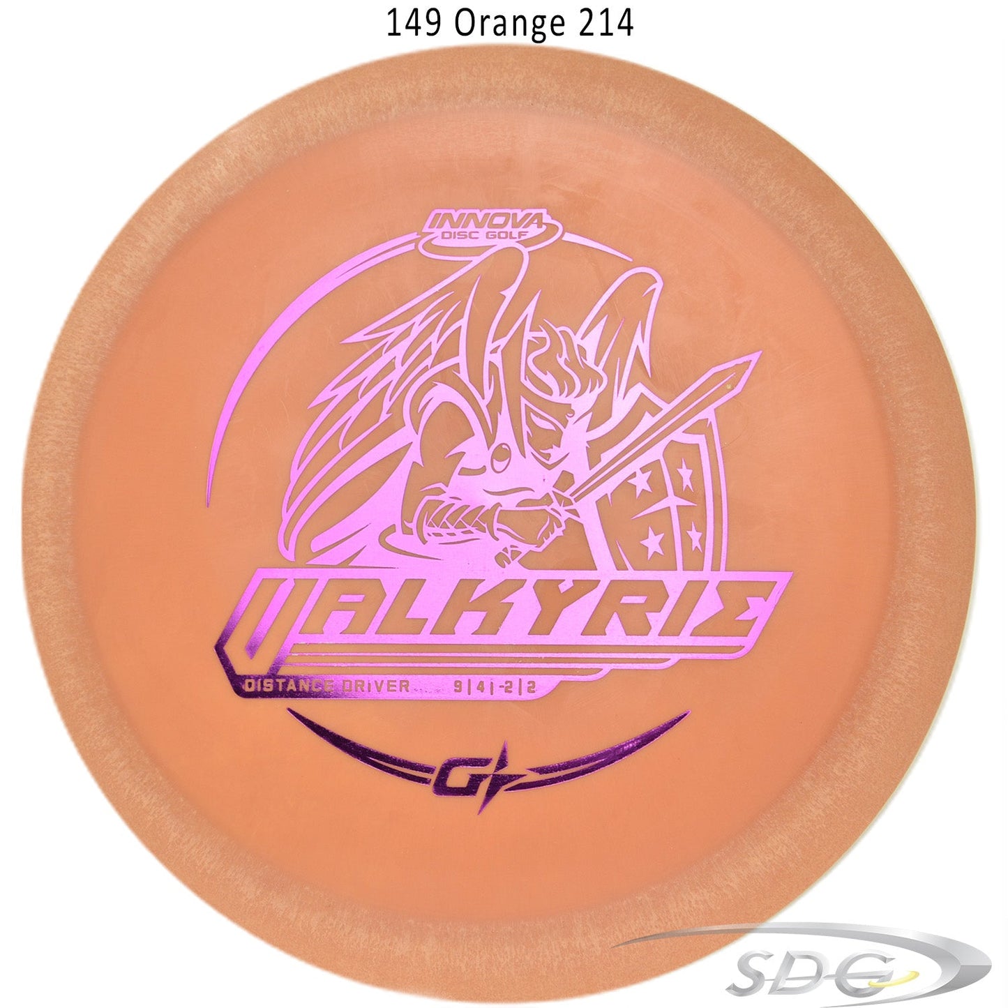 innova-gstar-valkyrie-disc-gold-distance-driver 149 Orange 214 