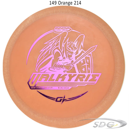 innova-gstar-valkyrie-disc-gold-distance-driver 149 Orange 214 