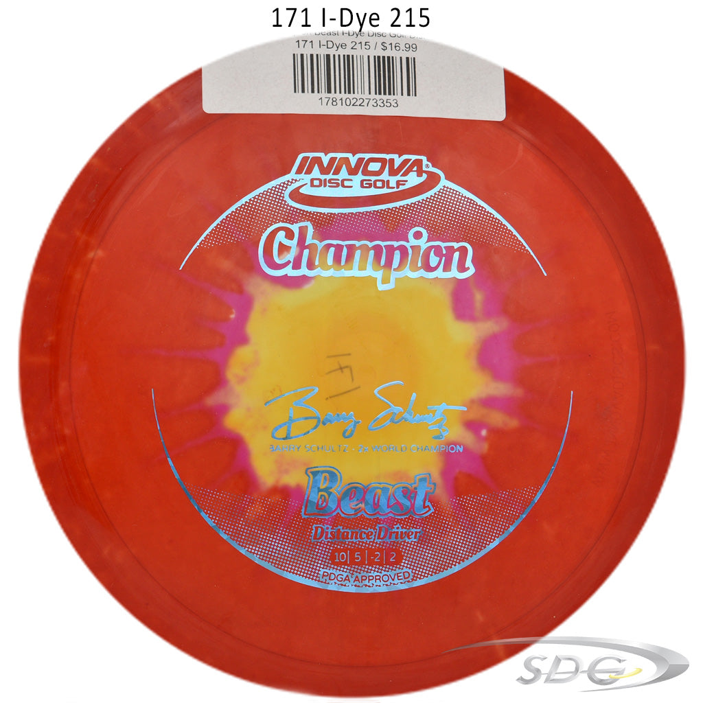innova-champion-beast-i-dye-disc-golf-distance-driver 171 I-Dye 215