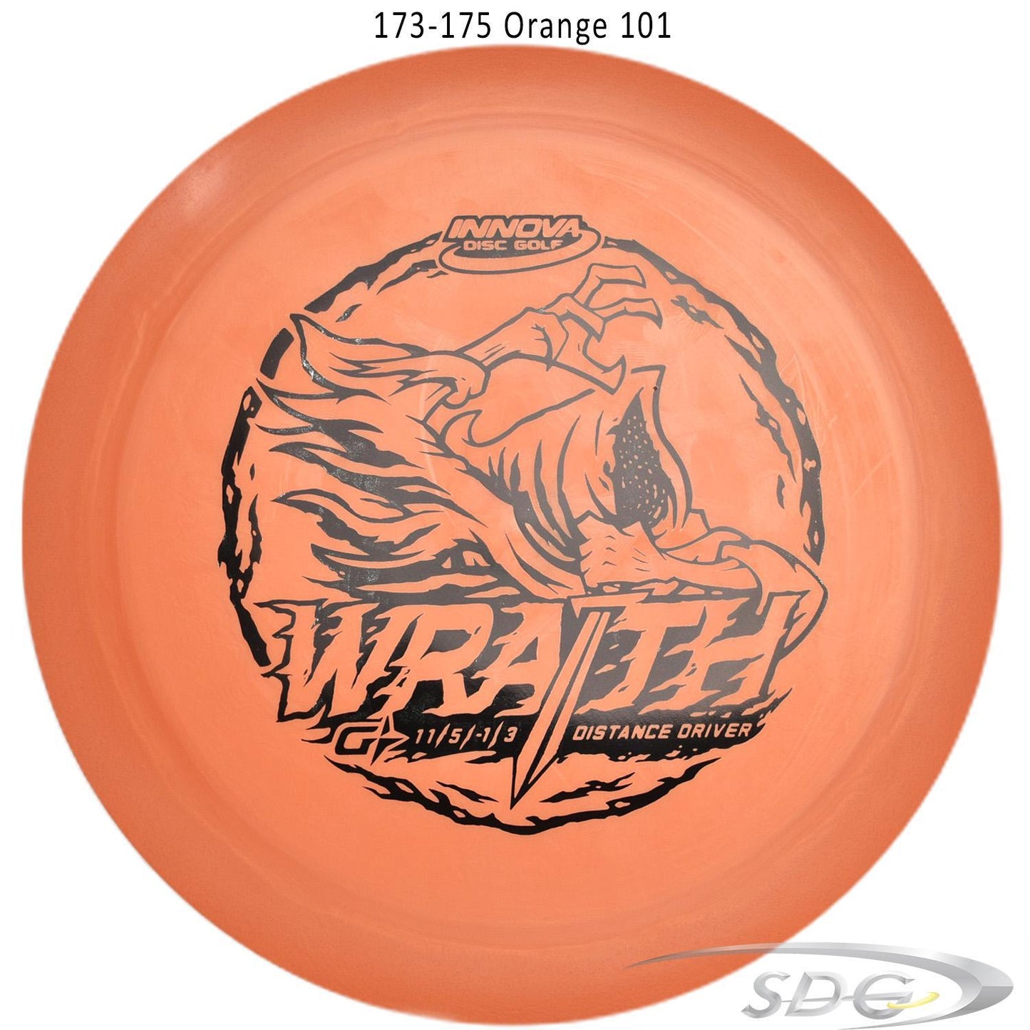 innova-gstar-wraith-disc-golf-distance-driver 173-175 Orange 101 