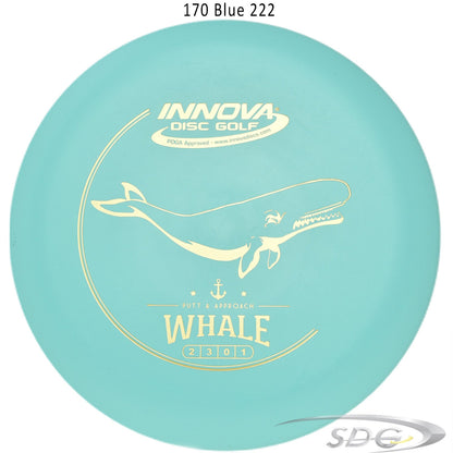 innova-dx-whale-disc-golf-putter 170 Blue 222 