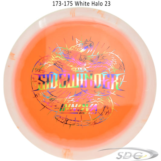 innova-halo-star-sidewinder-disc-golf-distance-driver 173-175 White Halo 23 