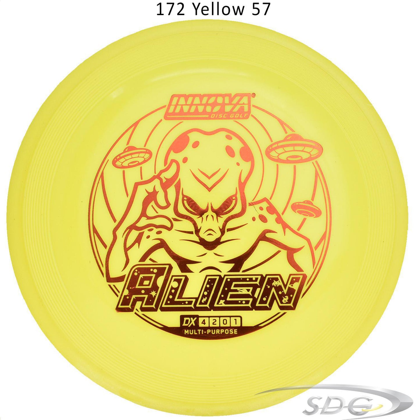 innova-dx-alien-disc-golf-mid-range 172 Yellow 57 