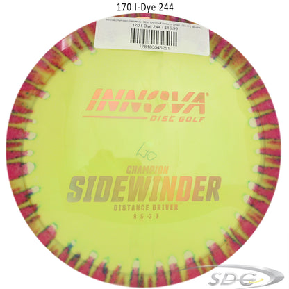 Innova Champion Sidewinder I-Dye Disc Golf Distance Driver