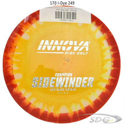 Innova Champion Sidewinder I-Dye Disc Golf Distance Driver