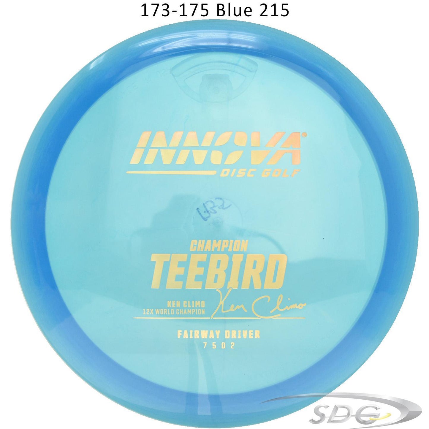 innova-champion-teebird-disc-golf-fairway-driver 173-175 Blue 215 