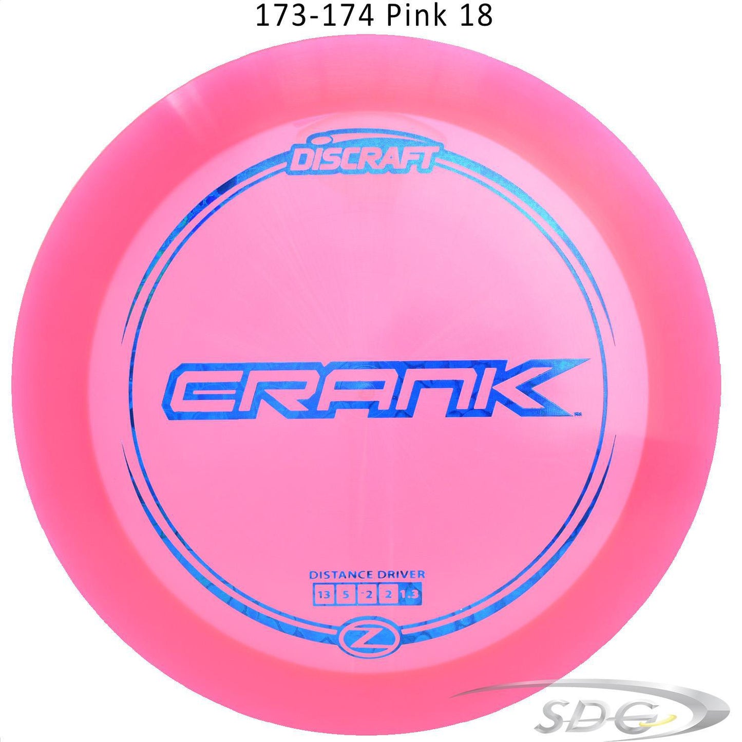 discraft-z-line-crank-disc-golf-distance-driver 173-174 Pink 18
