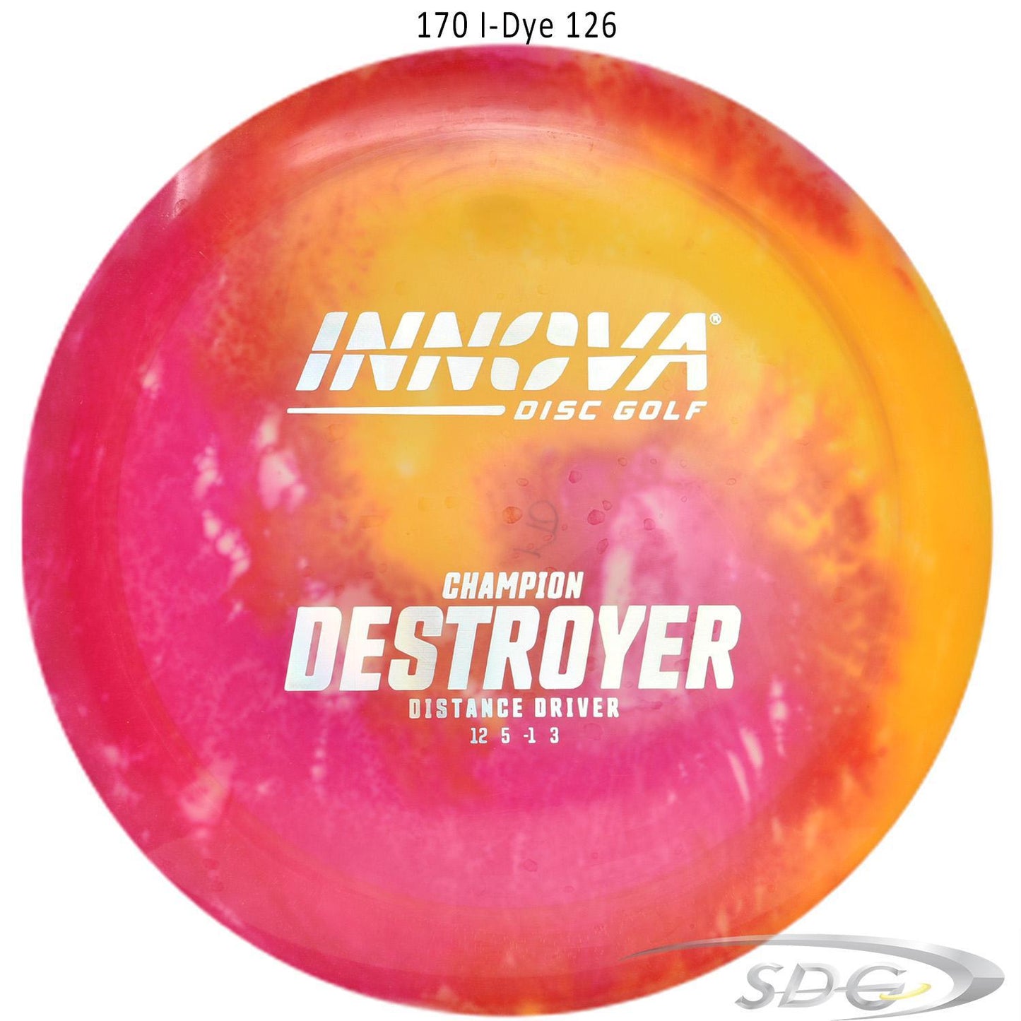 innova-champion-destroyer-i-dye-disc-golf-distance-driver 170 I-Dye 126 