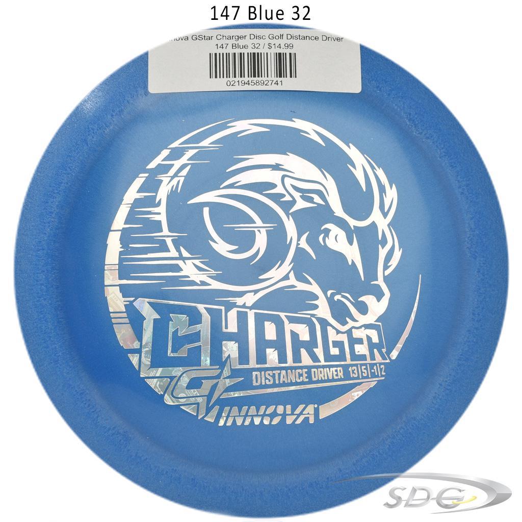 innova-gstar-charger-disc-golf-distance-driver 147 Blue 32 