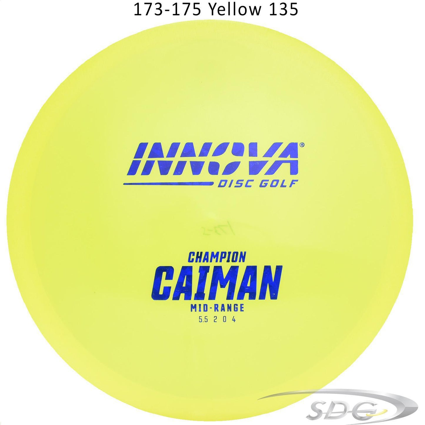 innova-champion-caiman-disc-golf-mid-range 173-175 Yellow 135 