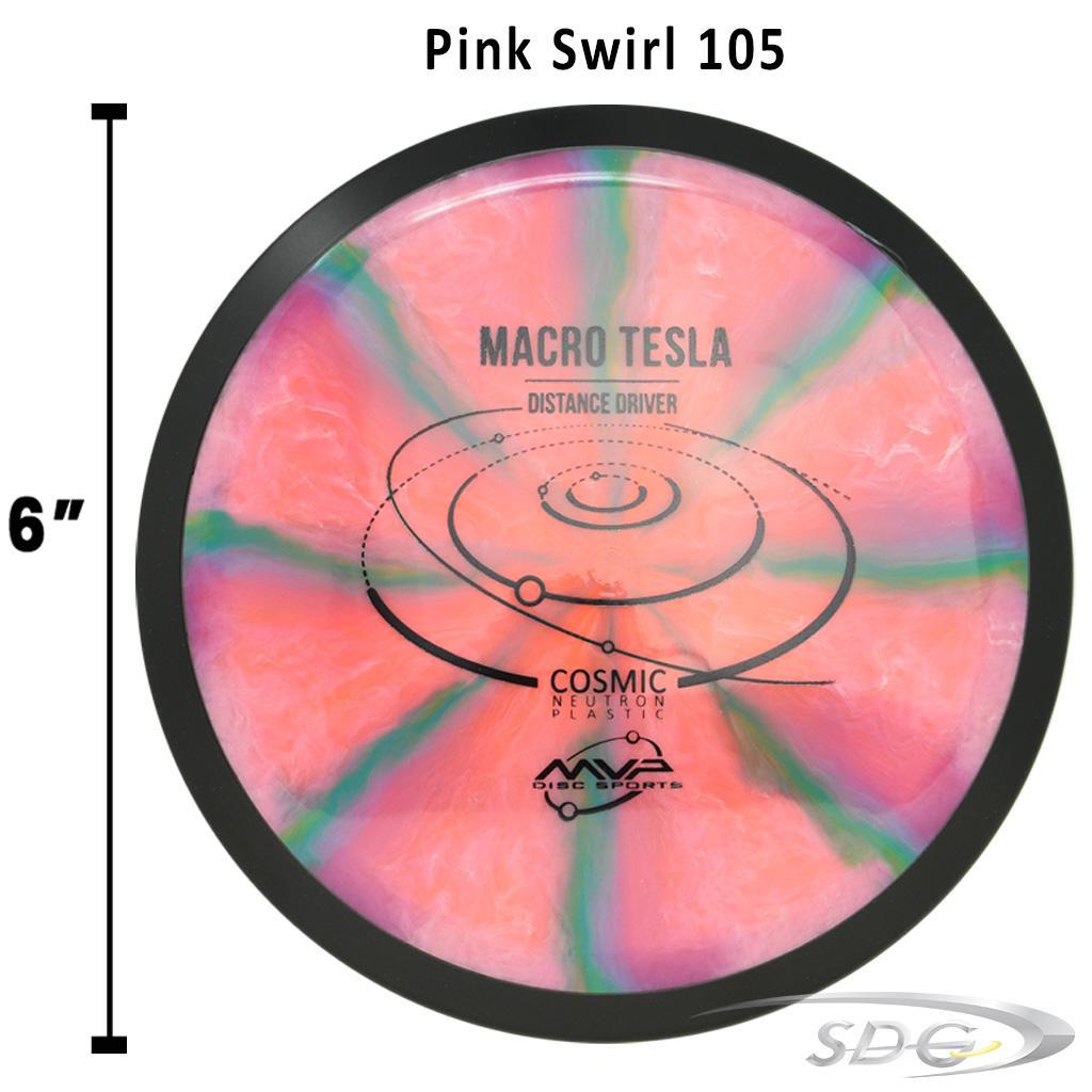 mvp-cosmic-neutron-tesla-macro-disc-golf-mini-marker Pink Swirl 105 