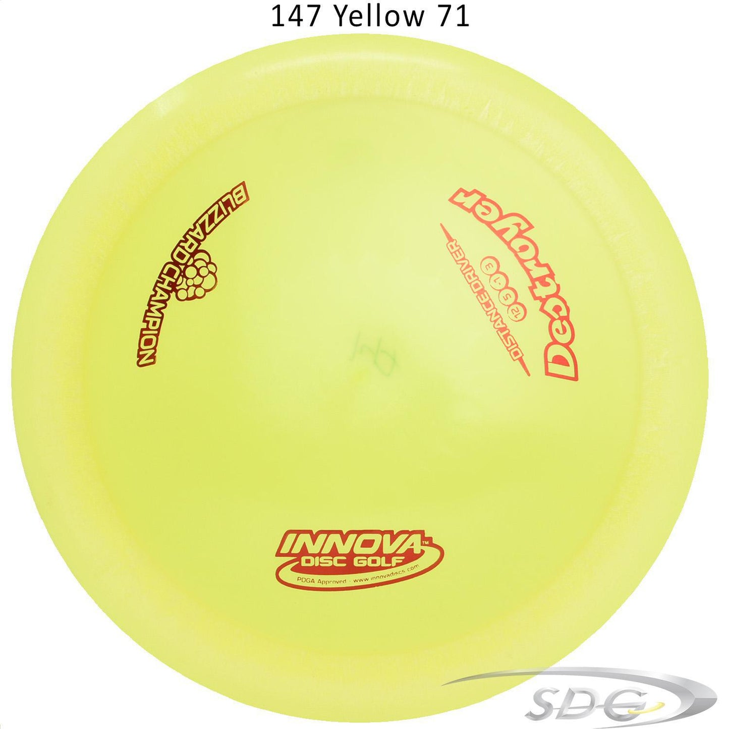 innova-blizzard-champion-destroyer-disc-golf-distance-driver 147 Yellow 71 