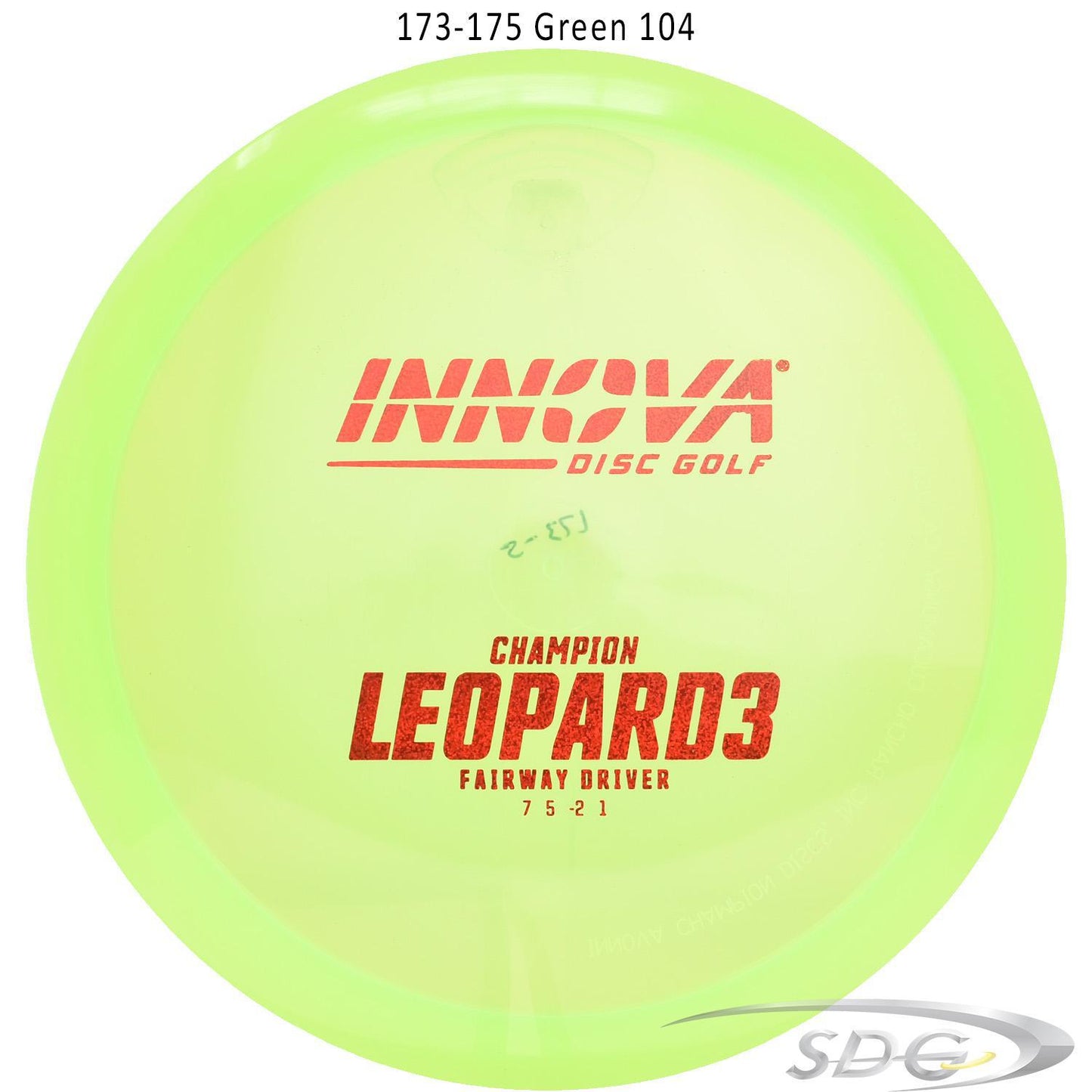 innova-champion-leopard3-disc-golf-fairway-driver 173-175 Green 104 