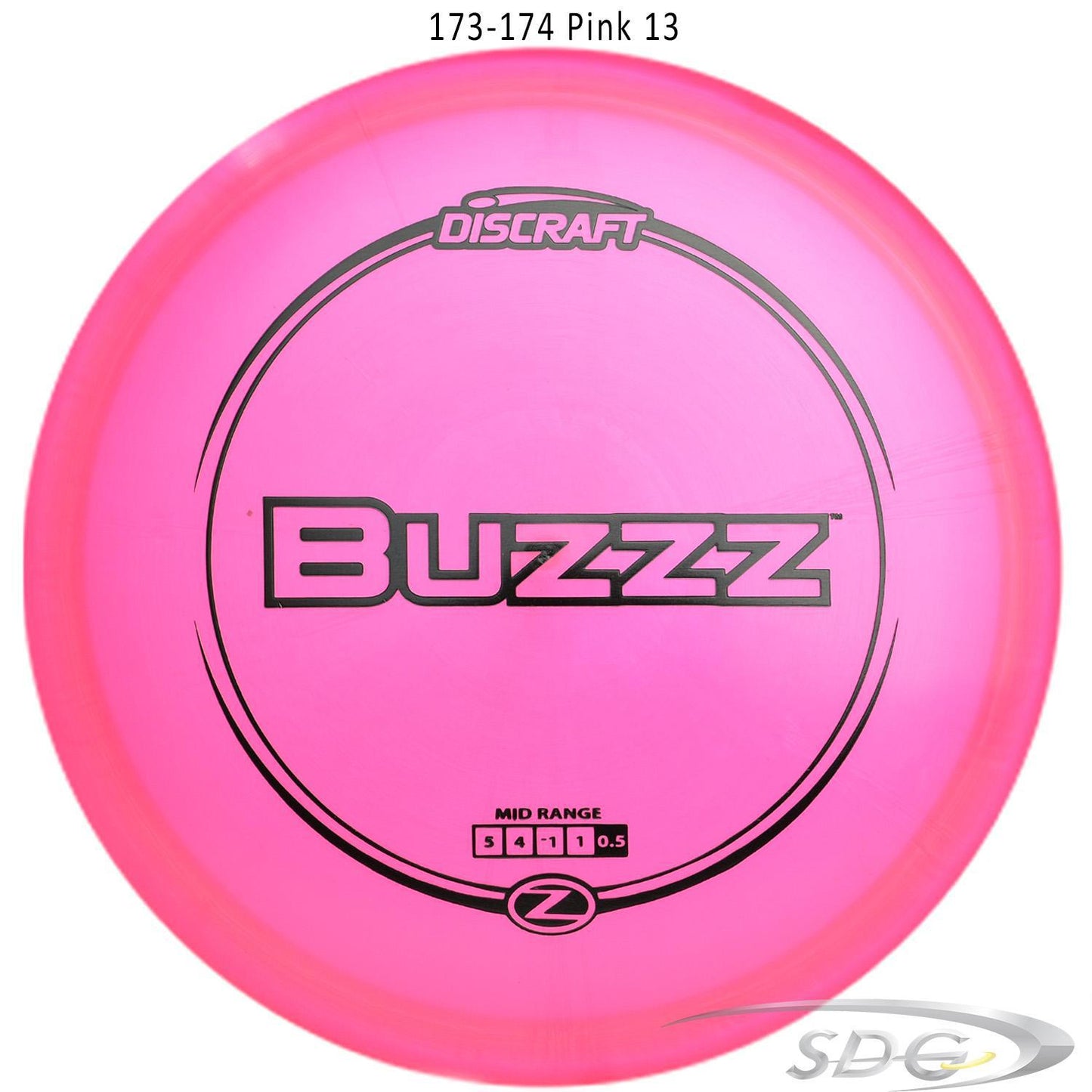 discraft-z-line-buzzz-disc-golf-mid-range 173-174 Pink 13