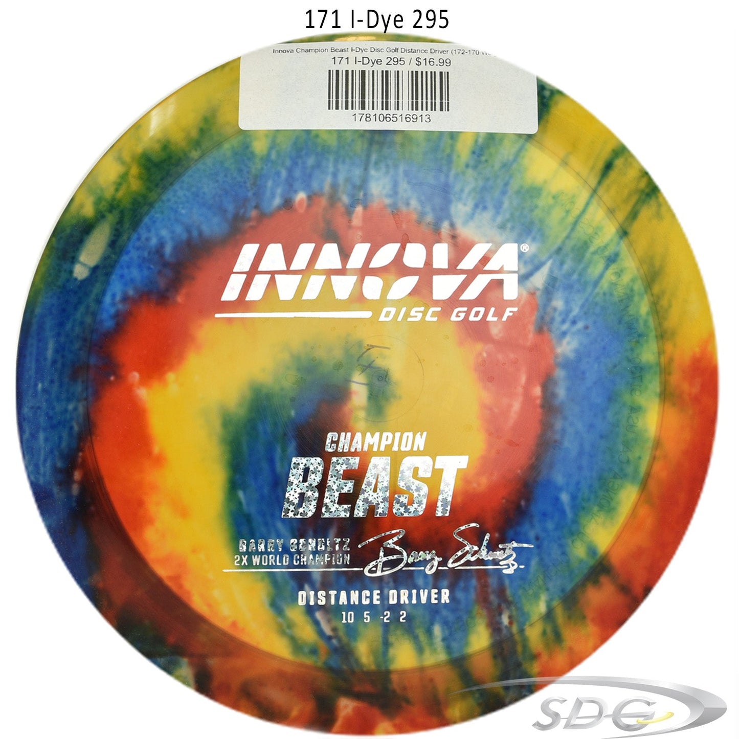 innova-champion-beast-i-dye-disc-golf-distance-driver 171 I-Dye 295