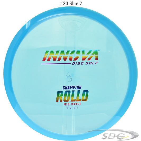 innova-champion-rollo-disc-golf-mid-range 180 Blue 2 