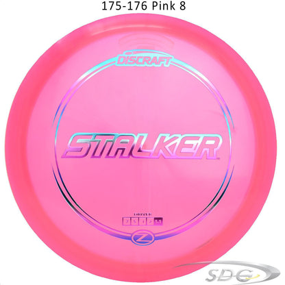 discraft-z-line-stalker-disc-golf-fairway-driver 175-176 Pink 8