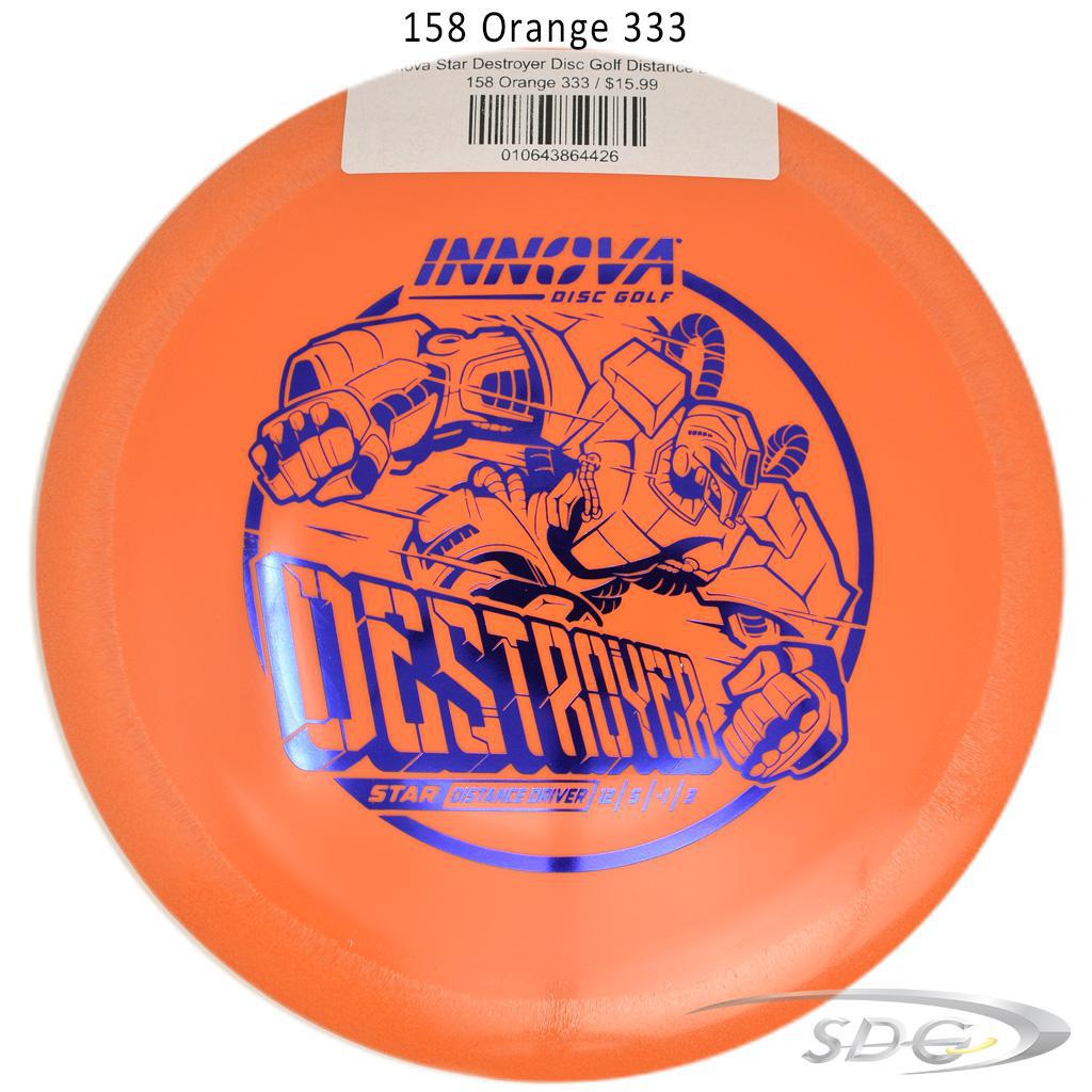 innova-star-destroyer-disc-golf-distance-driver 158 Orange 333 