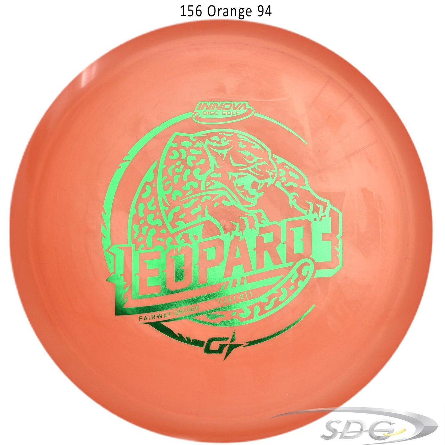 innova-gstar-leopard3-disc-golf-fairway-driver 156 Orange 94 