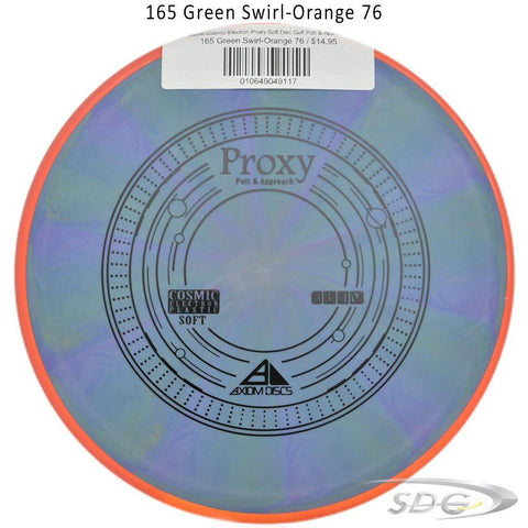 Axiom Cosmic Electron Proxy Soft Disc Golf Putt & Approach