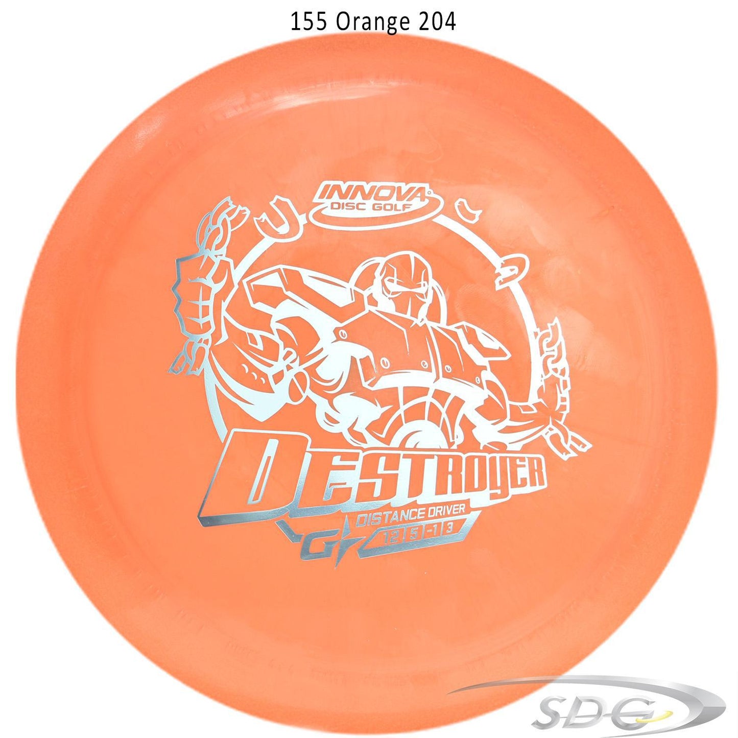 innova-gstar-destroyer-disc-golf-distance-driver 155 Orange 204 